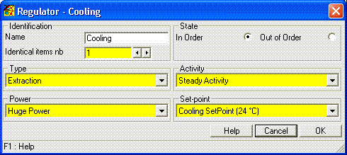 Heating screen