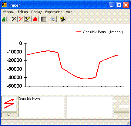 Tracer screen